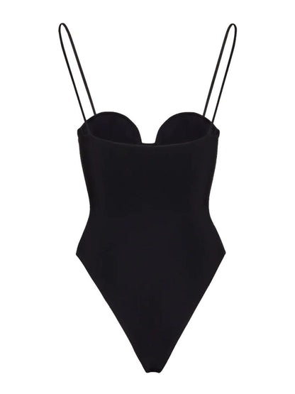 Magda Butrym Bustier-Badeanzug