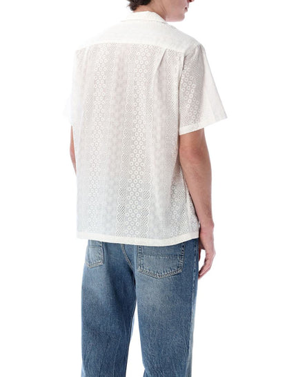Portugiesisches Flanell-Bowlinghemd „Santos San Gallo“
