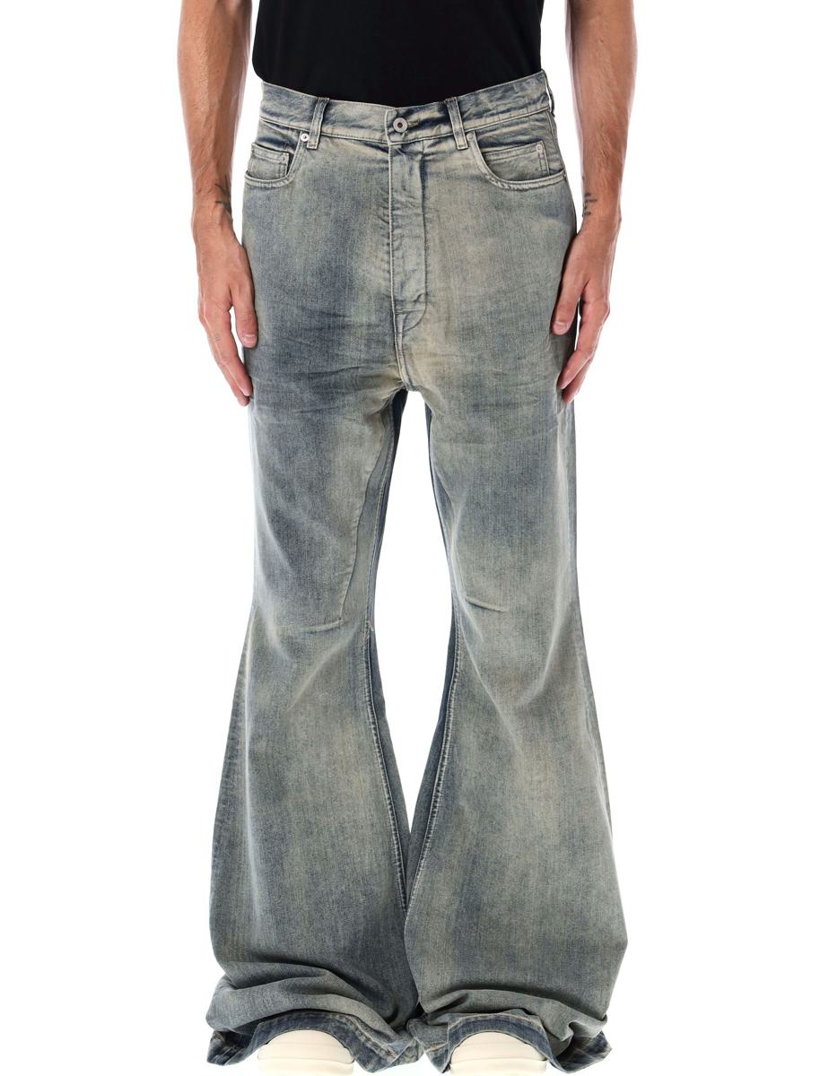 Rick Owens Drkshdw Mineral Pearl Bolan Bootcut-Jeans