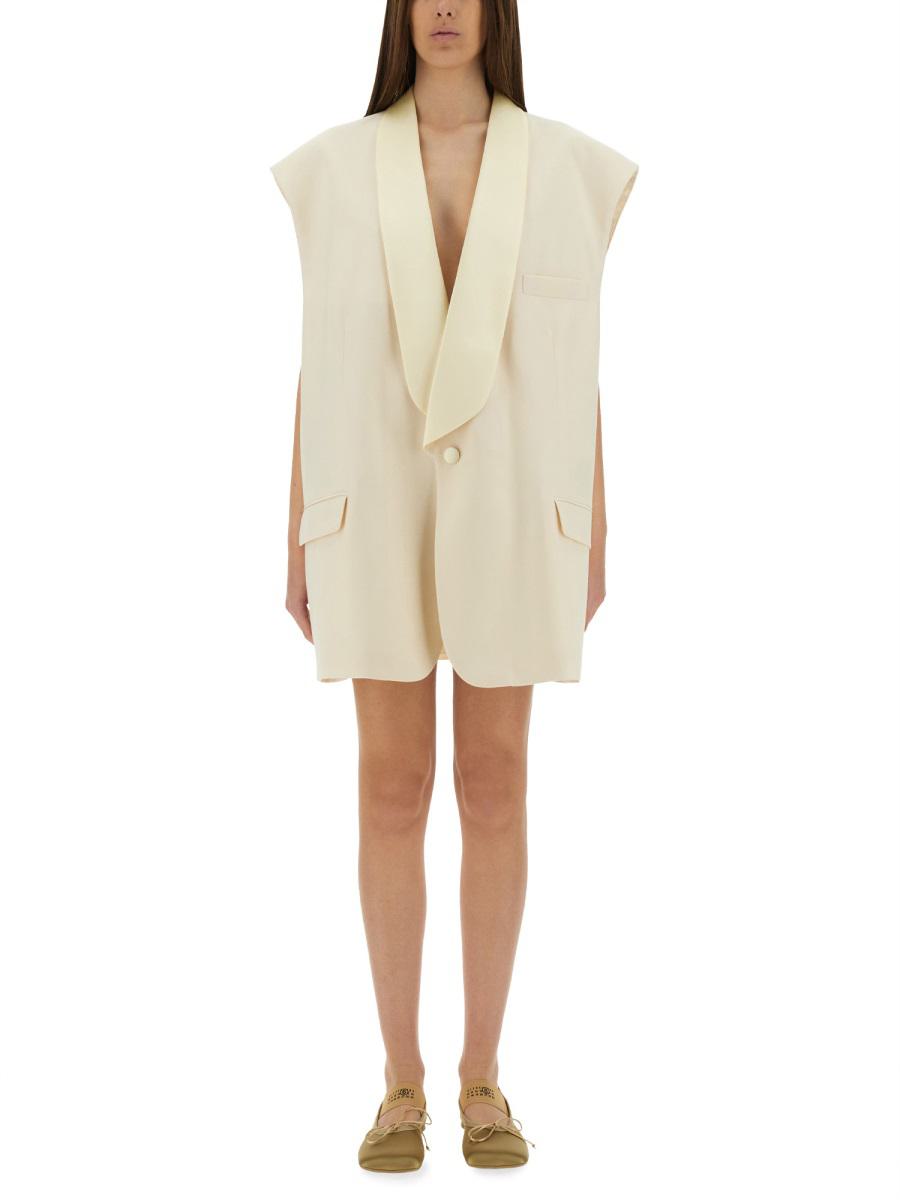 MM6 Maison Margiela Ärmellose Jacke