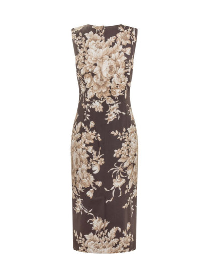 Dolce &amp; Gabbana Dolce &amp; Gabbana Ärmelloses Blumenkleid
