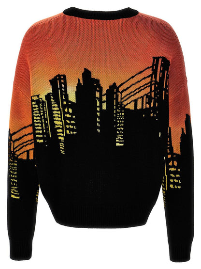 DSQUARED2 Intarsienpullover