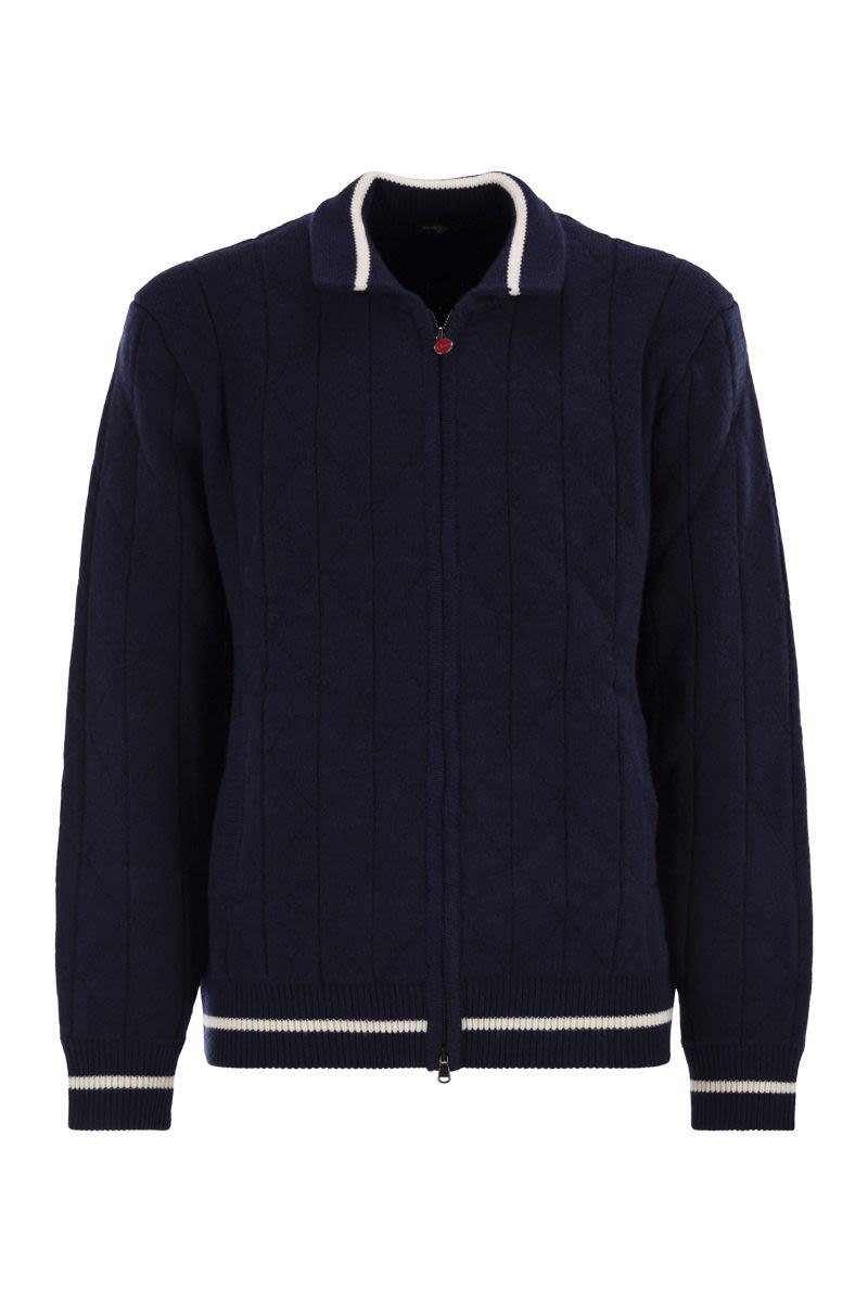 Kiton Kaschmir-Bomberjacke