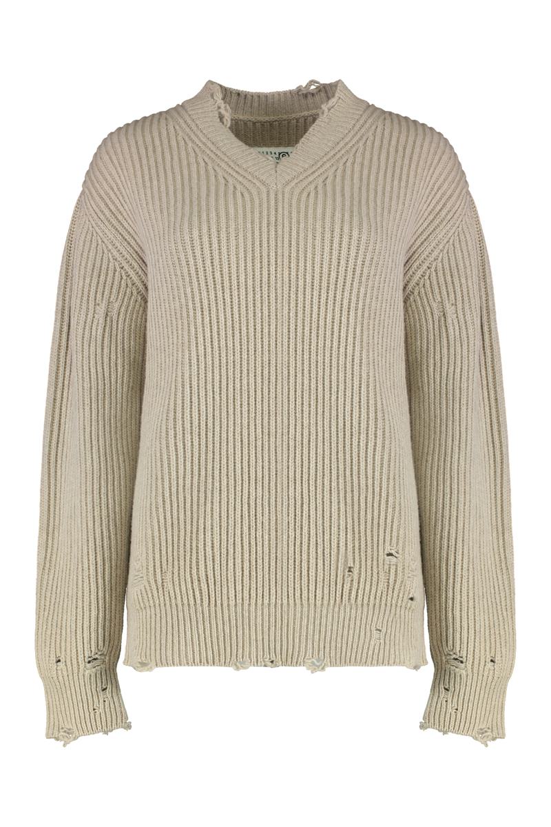 MM6 Maison Margiela Pullover aus Wollmischung
