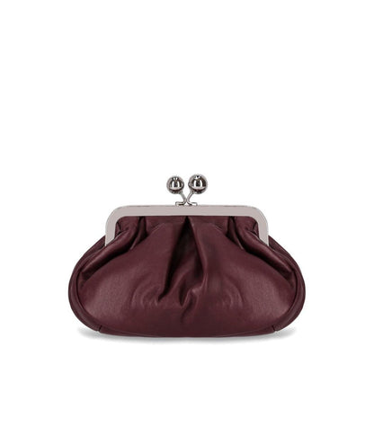 Weekend Max Mara Pasticcino Prati Kleine Burgunder-Clutch
