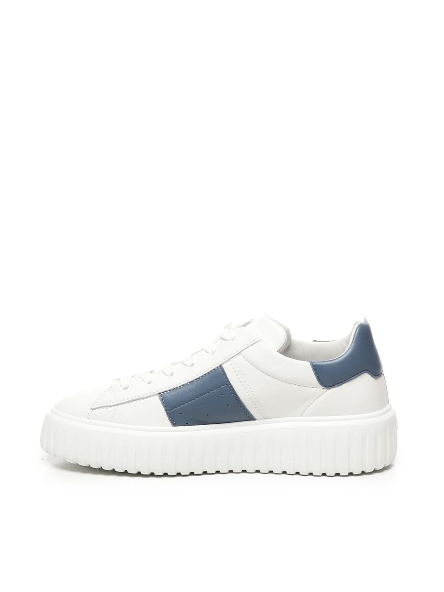 Hogan – Weiße Sneakers mit H-Streifen