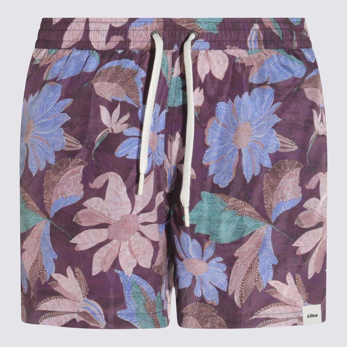 Altea Violett und Mehrfarbig Beachwear