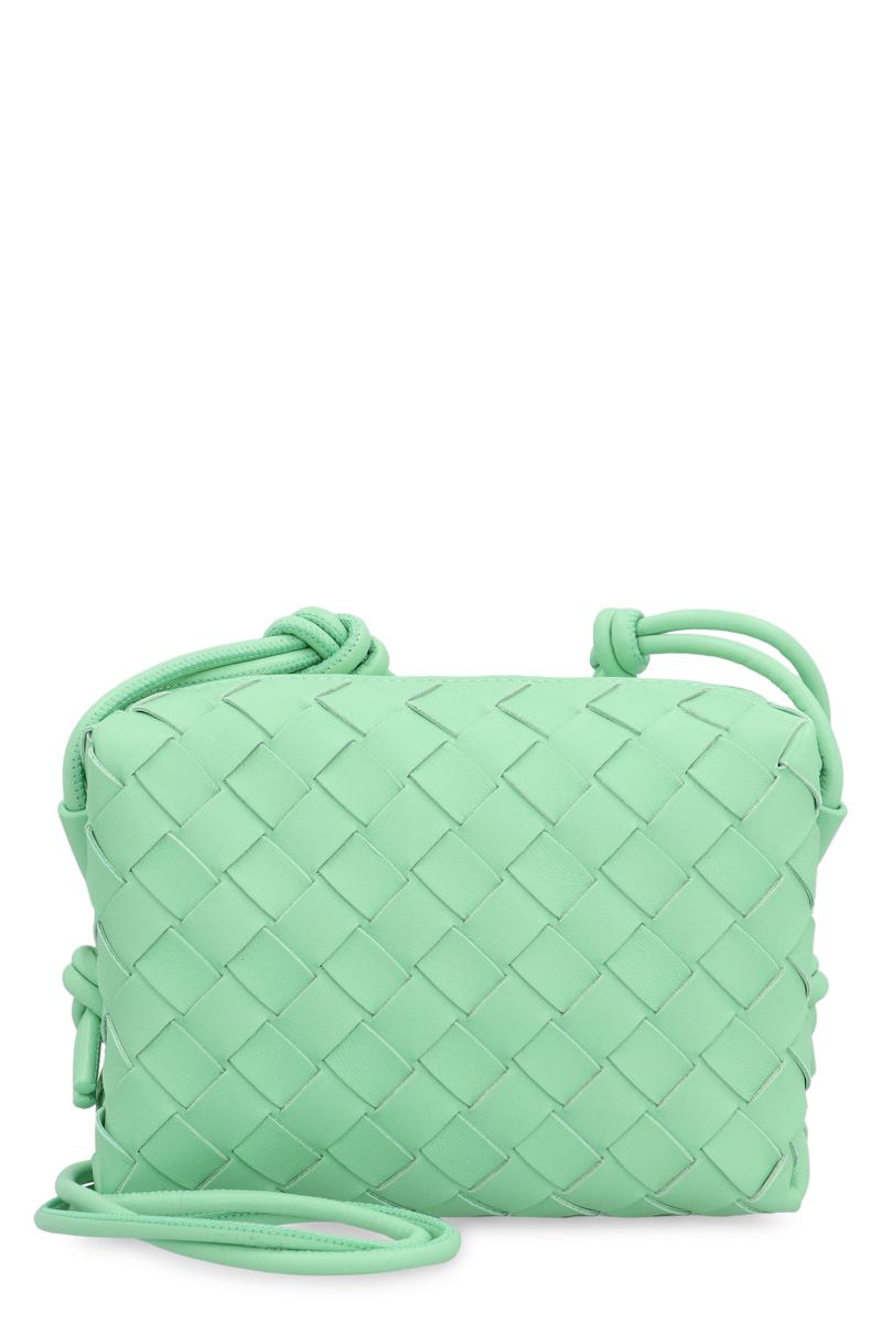 Bottega Veneta Mini-Kameratasche aus Leder mit Schleife