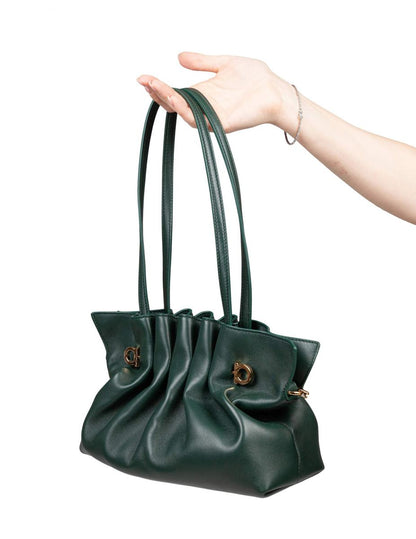 Salvatore Ferragamo – Schultertasche aus weichem Nappaleder