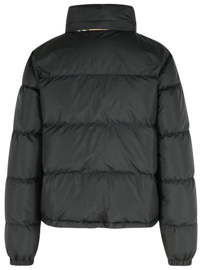 Burberry Schwarze Polyester-Daunenjacke
