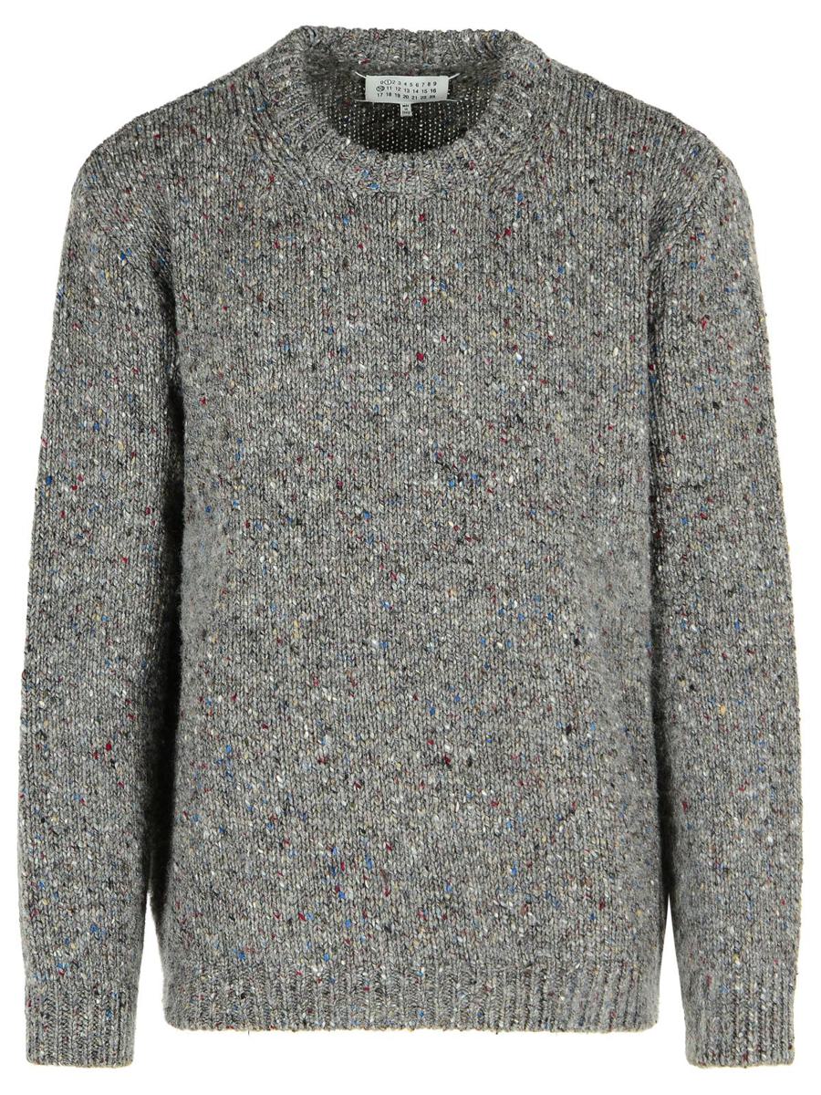 Grauer Pullover aus Schurwolle von Maison Margiela