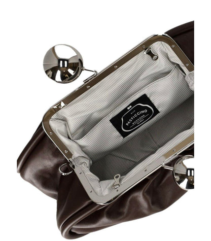 Weekend Max Mara Pasticcino Milvanew Mittelbraune Clutch