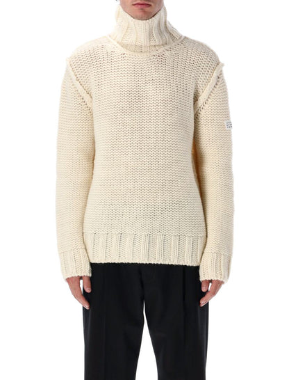 MM6 Maison Margiela – Rollkragenpullover aus dicker Wolle