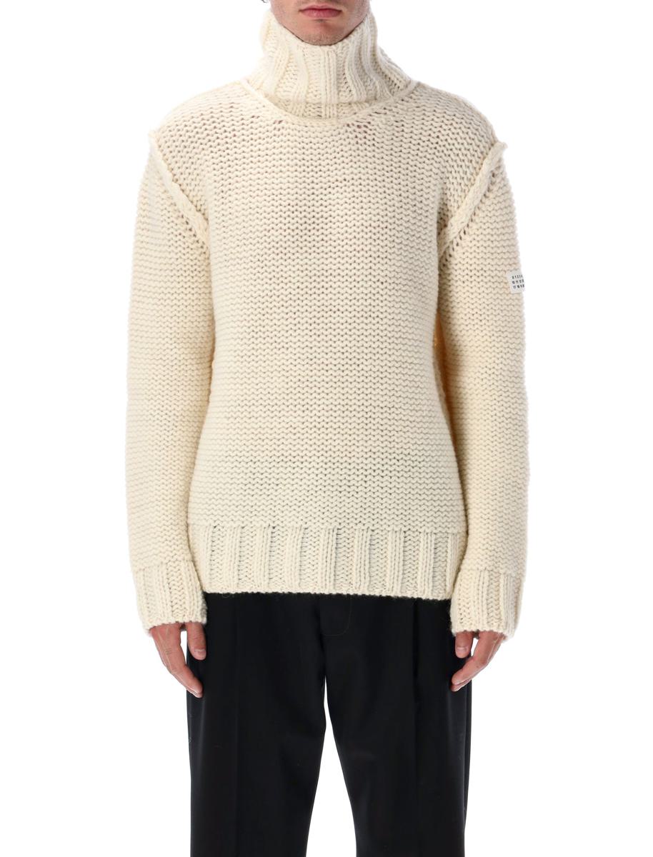 MM6 Maison Margiela – Rollkragenpullover aus dicker Wolle