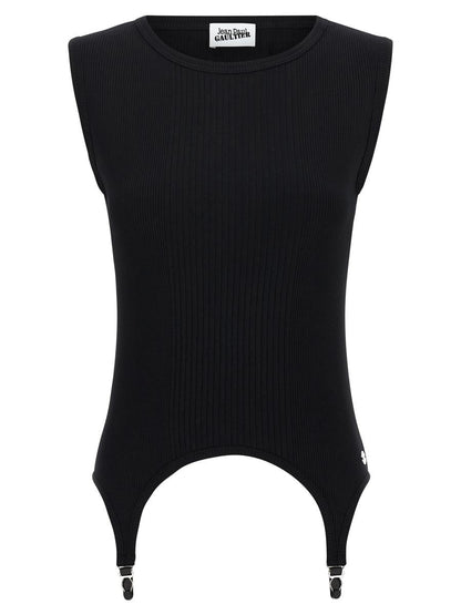 Jean Paul Gaultier „Das schwarze Strumpfband“ Tanktop