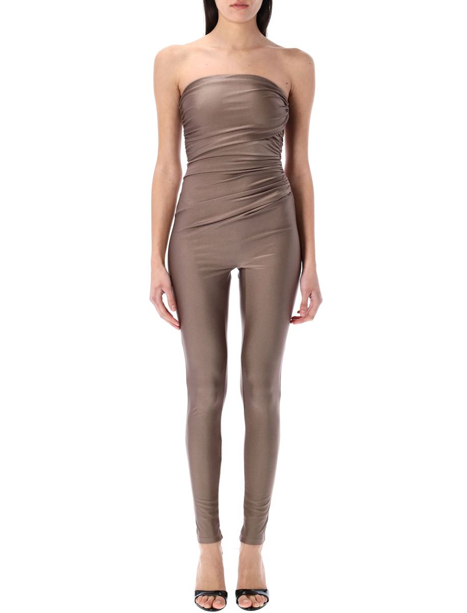 Der trägerlose Jumpsuit „Vicky“ von Andamane