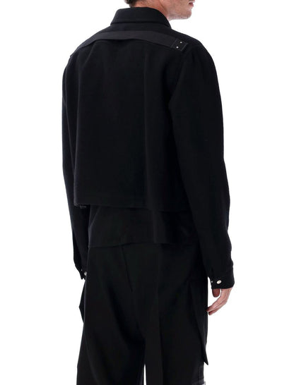 Rick Owens Alice Brad Wolljacke