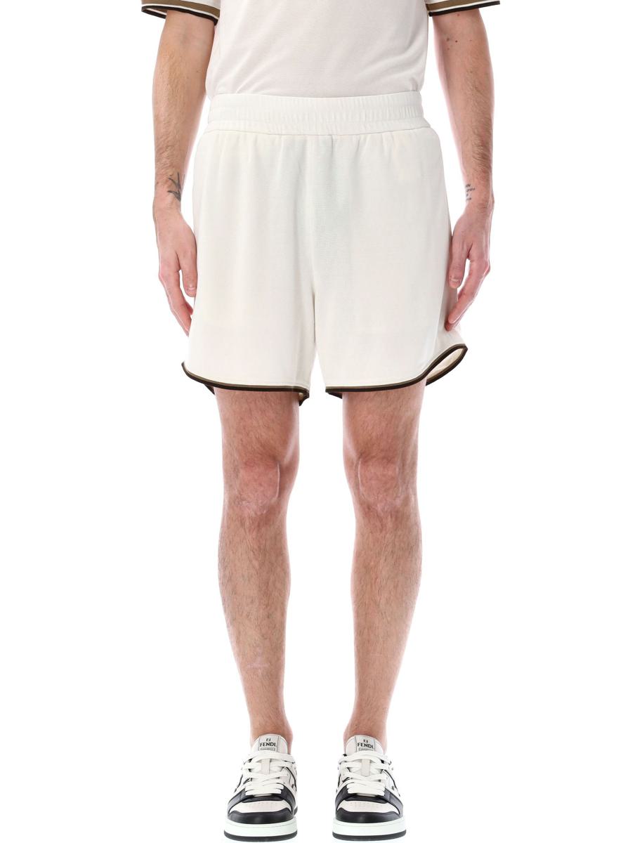 Fendi Jacquard-Fußballshorts