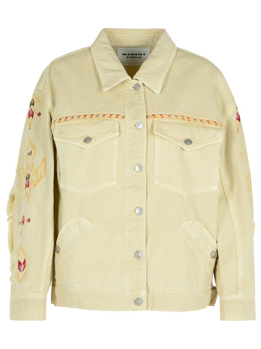 Beige Jacke aus Baumwollmischung „Manona“ von Isabel Marant Étoile