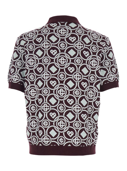 Poloshirt mit Monogramm
