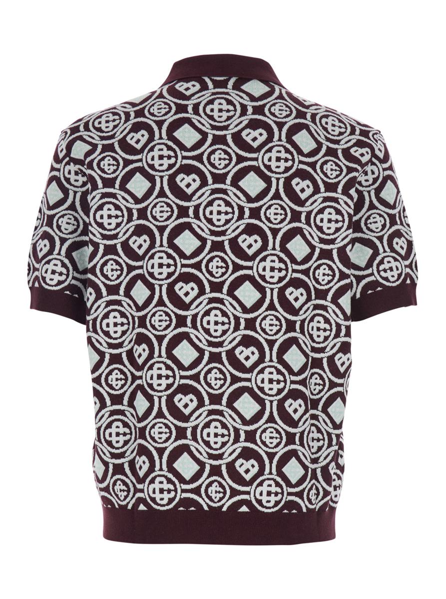 Poloshirt mit Monogramm