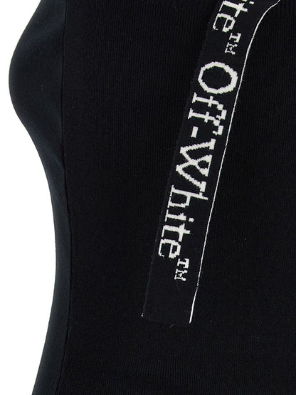 Off-White „Logoband“-Kleid