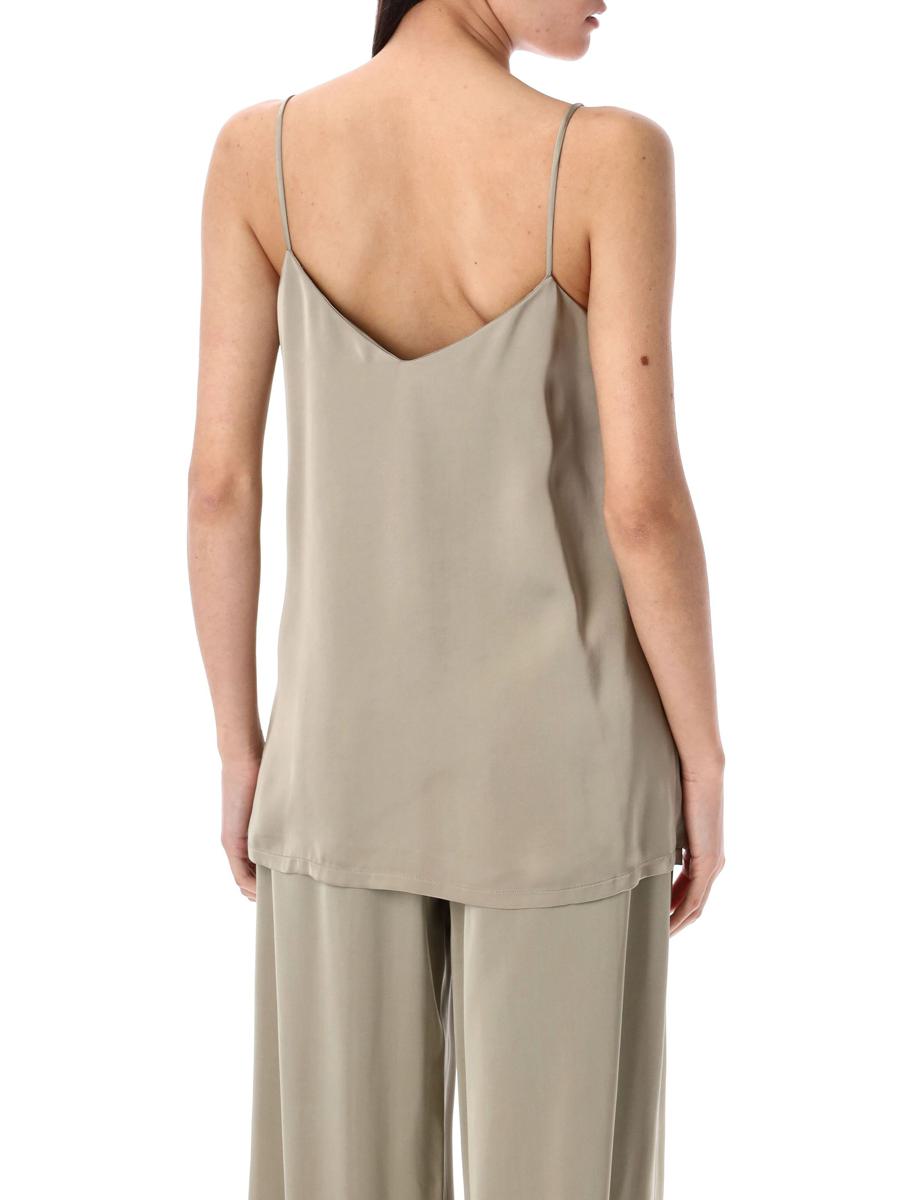 Fabiana Filippi Viskose-Satin-Dessous-Top