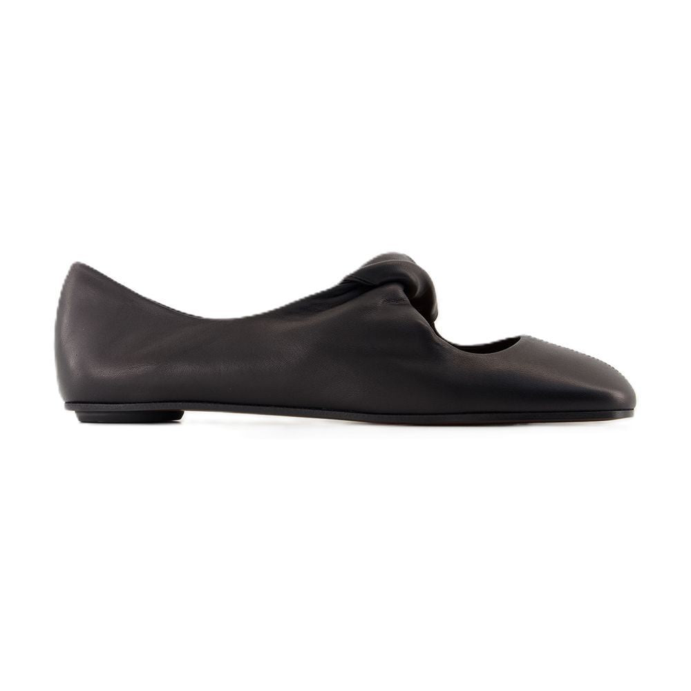 Alexander McQueen Ballerinas mit verdrehtem Detail