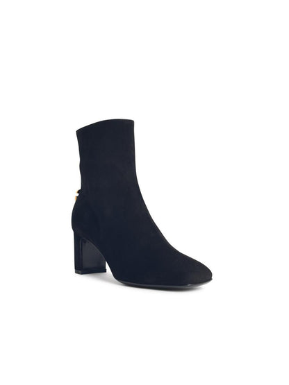 Dolce &amp; Gabbana – Schwarze Wildleder-Stiefeletten