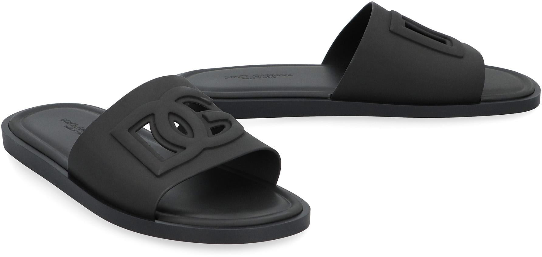 Dolce &amp; Gabbana Gummi-Slides