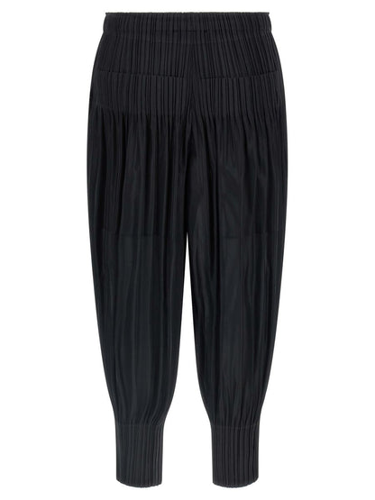Pleats Please Issey Miyake „Fluffy Basics“-Hose
