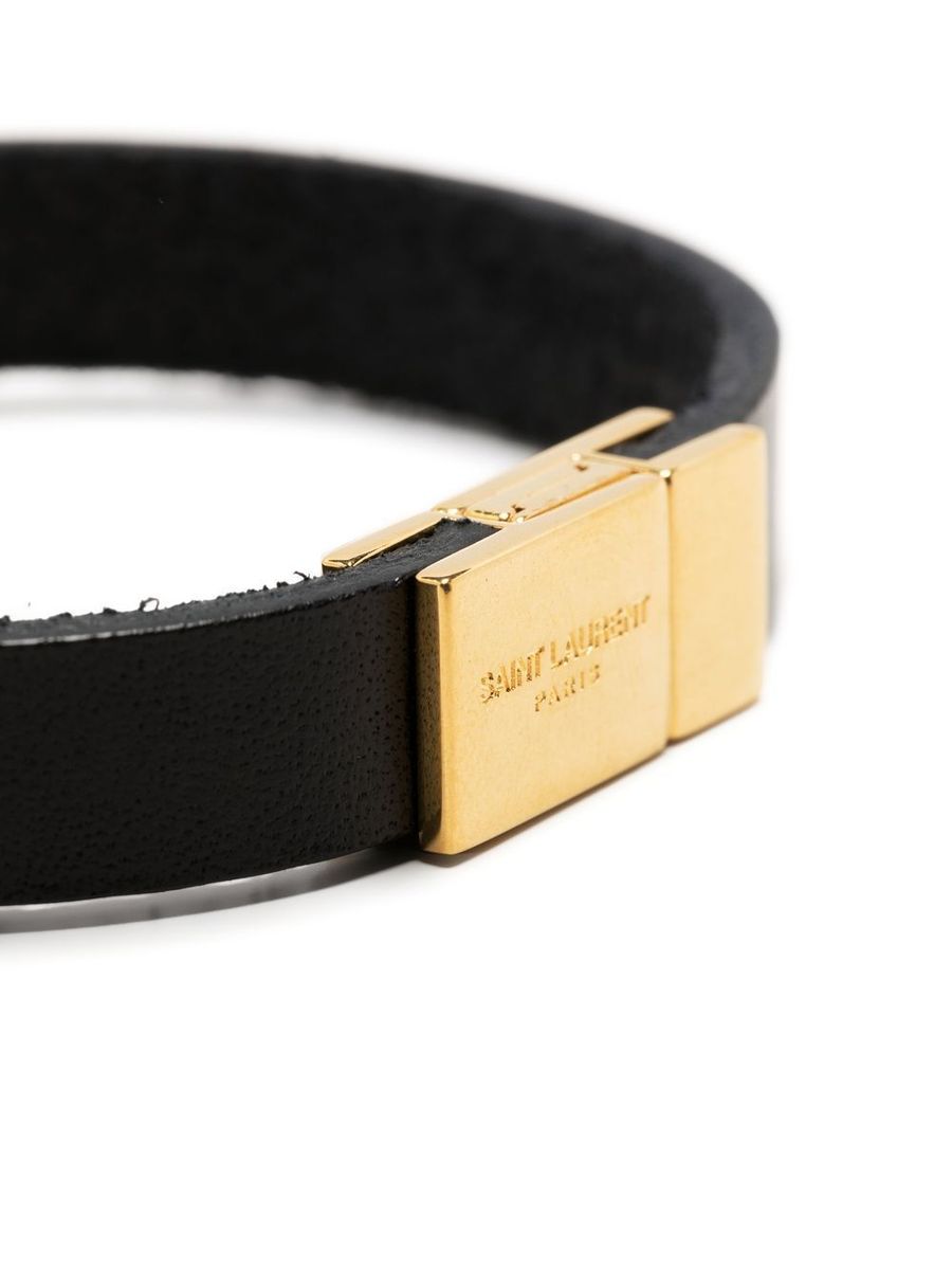 Saint Laurent Bracciale „Cassandre“ in Pelle