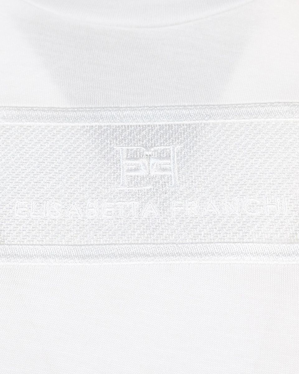Elisabetta Franchi T-Shirt mit Logo-Print