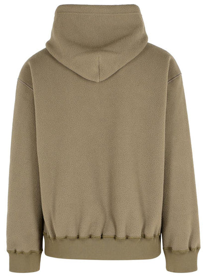 MM6 Maison Margiela Taupe Polyester-Sweatshirt
