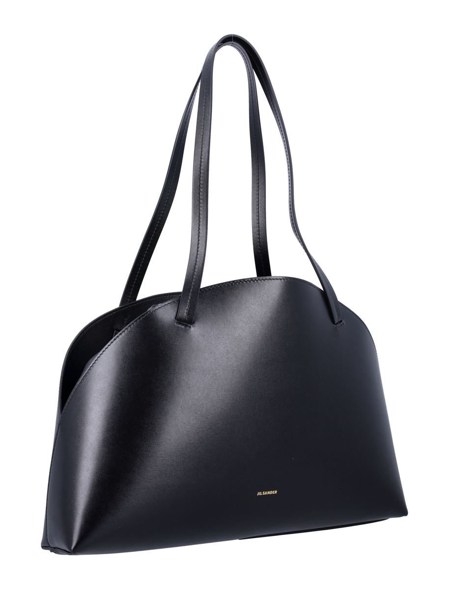 Jil Sander Curve Schultertasche Medium