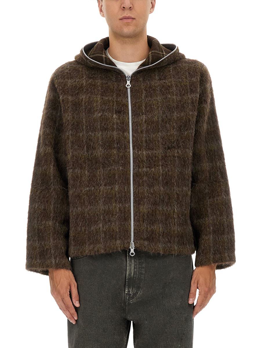 Unsere Legacy-Jacke aus Wollmischung