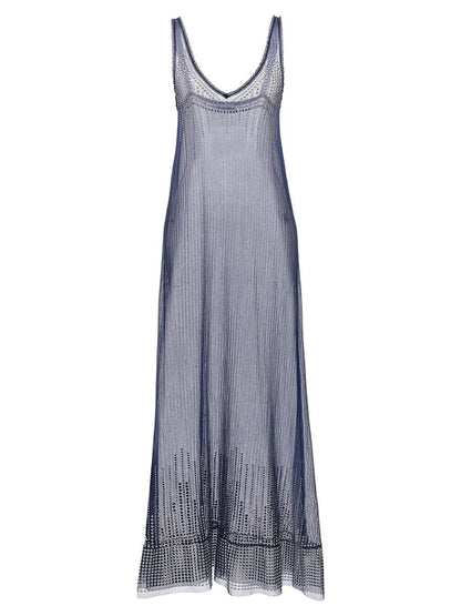 Rabanne – Netzkleid mit Nieten