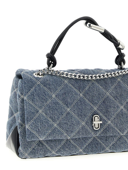 Marc Jacobs – Mittlere Umhängetasche „The Quilted Denim Dual“