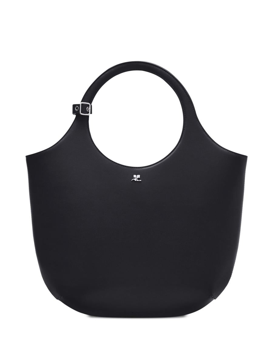 Courrèges – Mittelgroße Tote-Tasche Holy aus Leder