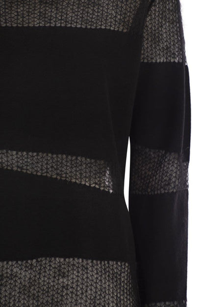 Fabiana Filippi Platin-Pullover mit U-Boot-Ausschnitt