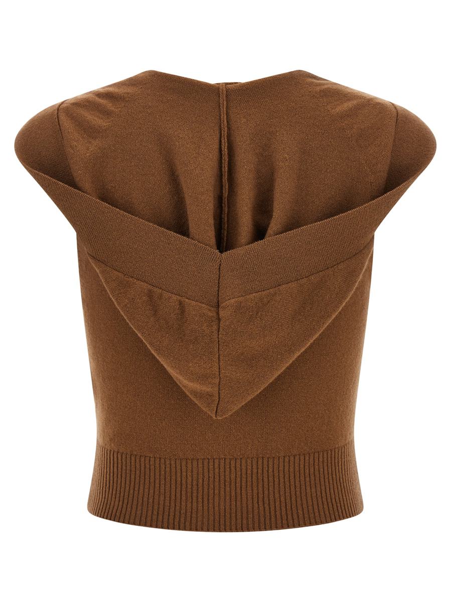 Stella McCartney – Cosy Knit Hood-Oberteil
