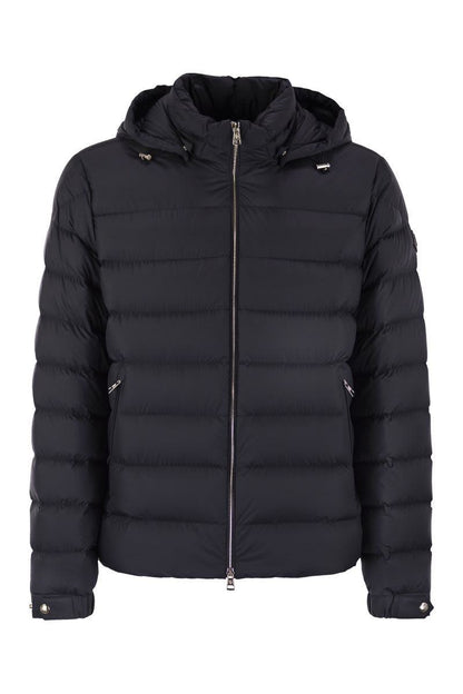 Moncler Arneb – Kurze Daunenjacke mit Kapuze