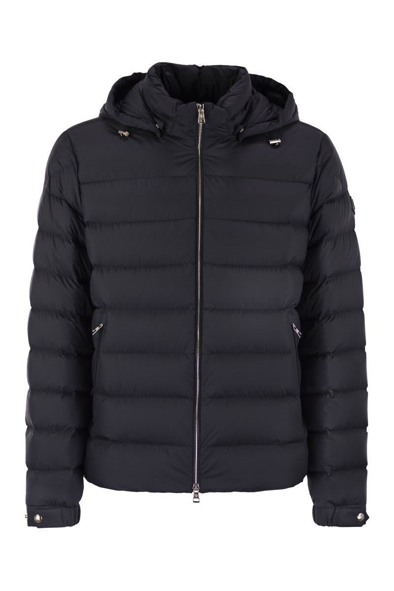 Moncler Arneb – Kurze Daunenjacke mit Kapuze