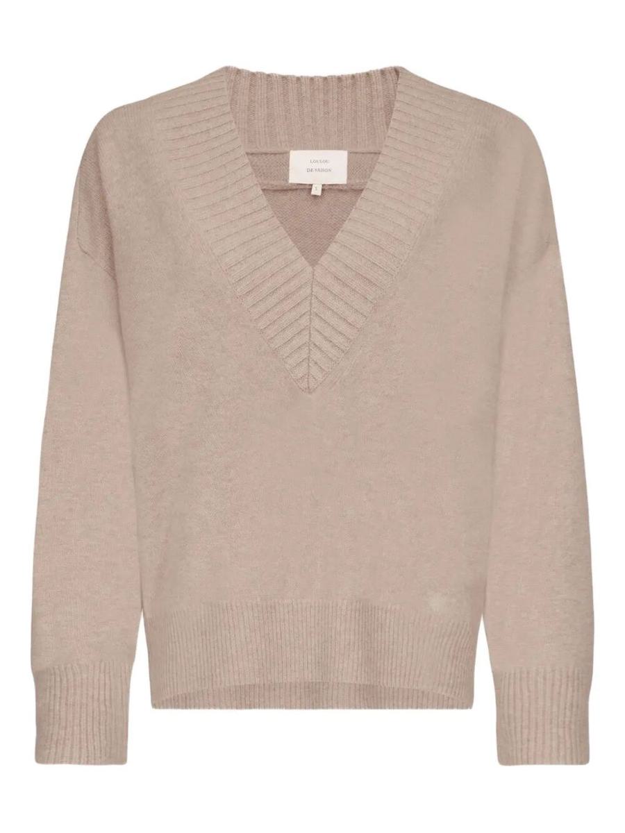Loulou De Saison „Sage“ Lds V-Ausschnitt Pullover Kleidung