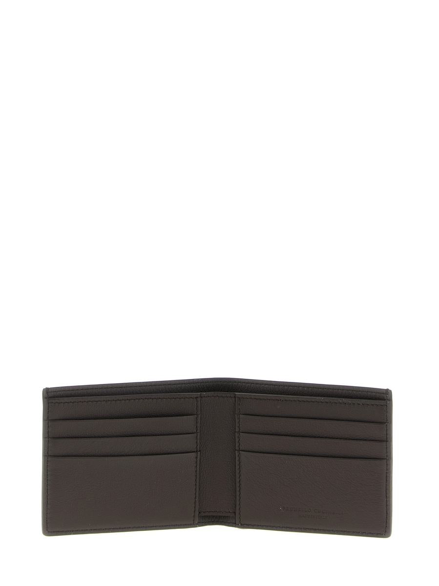 Brunello Cucinelli Leder-Geldbörse