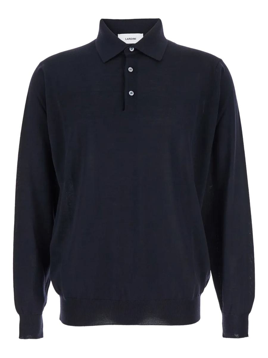 Lardini Poloshirt aus Schurwolle