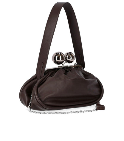 Weekend Max Mara Pasticcino Milvanew Mittelbraune Clutch