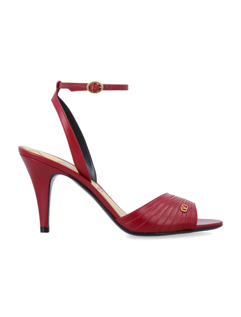 Valentino Garavani Ladycrush Ziegenledersandale
