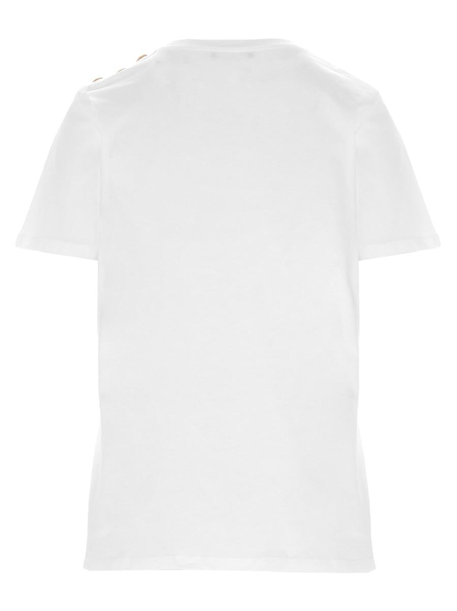 T-Shirt mit Balmain-Logoprint
