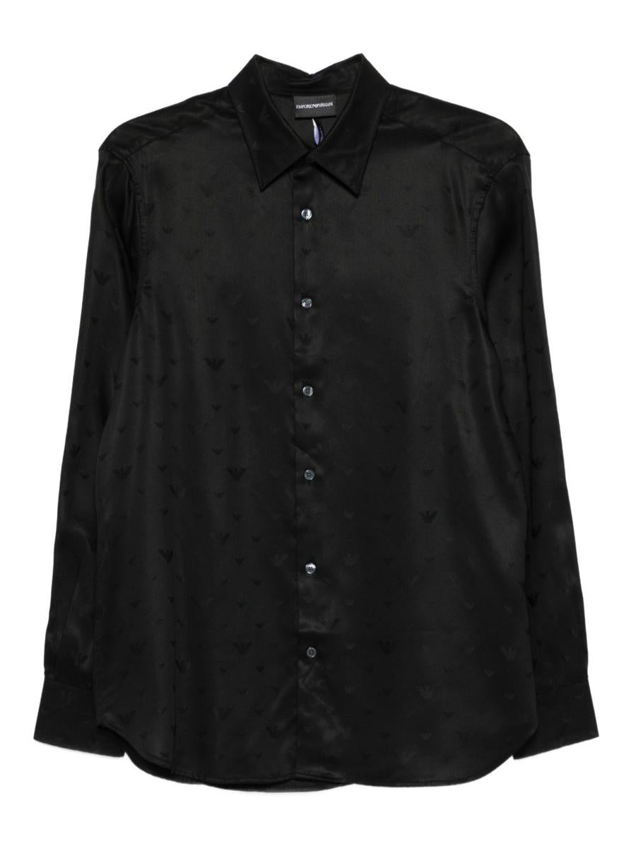 Emporio Armani Allover-Logo-Shirt
